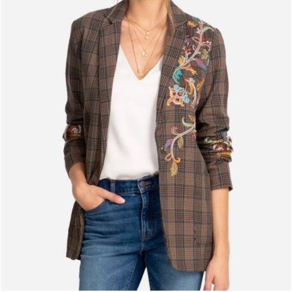 Johnny Was Jackets & Blazers - Johnny Was Pramila Heavy Blazer